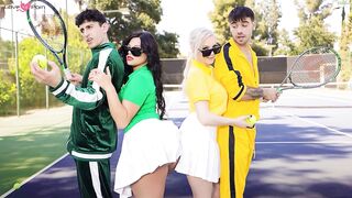 kenzie taylor mona azar tennis class with stepmoms_1