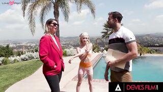 RAGING TEMPEST Will Pounder Unleashes His Fury On Emma Rosies Delicious Blonde Assets