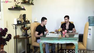 Lucas Leon serves his hole as dessert for his crush Nic Sahara