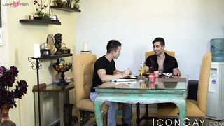 Lucas Leon serves his hole as dessert for his crush Nic Sahara