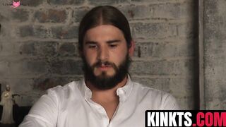 TS Jaquelin Braxton caught Nathan Bronson spying and ram his virgin ass