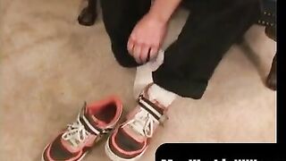 "MATURE GUY'S HAIRY BODY AND HIS LARGE COCK SHOWCASED IN SOLO STROKE SESSION"