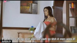 "Indian Desires - Hot & Horny Wife Surprise Creampie"
