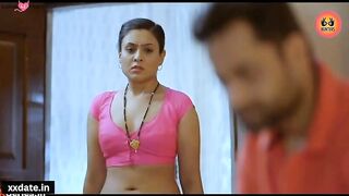 "Indian Desires - Hot & Horny Wife Surprise Creampie"