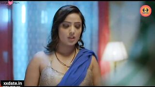 "Indian Desires - Hot & Horny Wife Surprise Creampie"