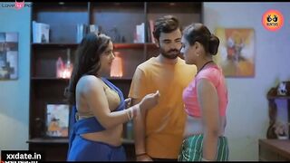 "Indian Desires - Hot & Horny Wife Surprise Creampie"