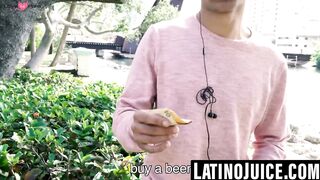 Straight Latino gets pounded hard bareback in POV