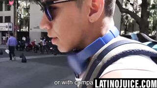 Young Latino bred deep and fed cum in steamy POV