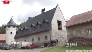 Saucy Stable Hand Pleases Horny Lucy