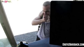Colton and Jonah engage in athletic rough anal pounding