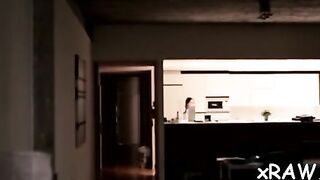 Ass fucked for hours in crazy video