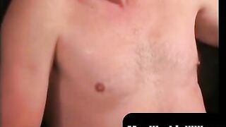 MenWorkinXXX.com - Older dude with a mustache tugs his massive hard schlong eagerly