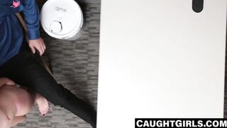 Veronica Vega pussy punished for shoplifting