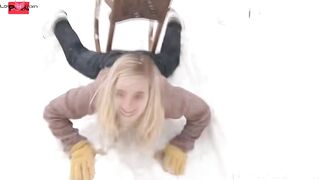 Winter Wonderland Blonde Bombshells Snowy Seduction