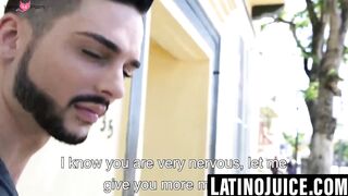 Pretty Latino gets barebacked by stranger for money