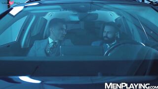 Dani Robles pick up slutty executive MrDeepVoice for a nasty car fuck