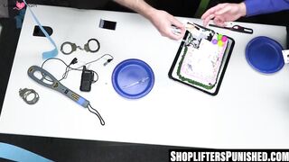 ShopliftersPunished.com - Minxx Marley's serial theft leads to security gang bang