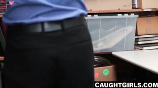 Young thief fucks cop to escape harsh punishment