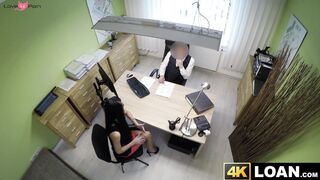 Rich young lady strikes a deal by getting her pussy struck