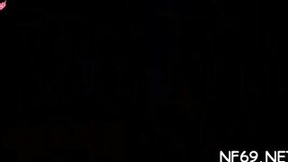 Captivating brunette beauty Candy Sweet's putz is destroyed