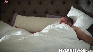Boner Mike Mancini cums inside the gorgeous pussy of beautiful babe Kenzie Love