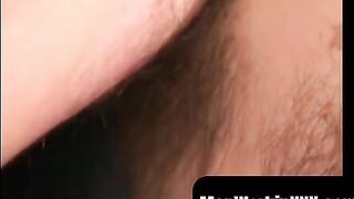 MenWorkinXXX.com - Older dude strips and tugs his big cock until he cums hard
