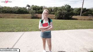 annie archer nerd girl use bbc for first time_1