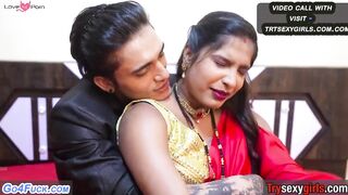 New Love Marriage Couple First Golden Night Sex