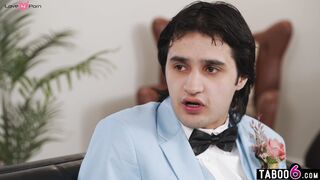 "Stepdaughter's Prom Night Surprise - Step-Mother & Teen Seduction"