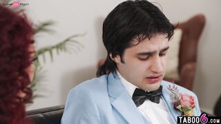 "Stepdaughter's Prom Night Surprise - Step-Mother & Teen Seduction"
