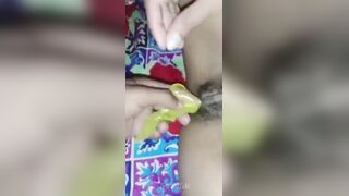 "Hot Desire! Indian Hottie Removes Condom & Rides His Dick in Cowgirl Style"