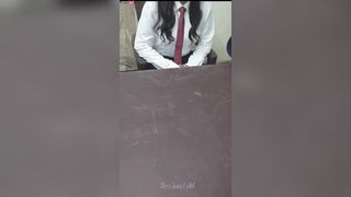 "Viral Sex Ed Tutor Fucks Her Student In Classroom - Older Man Creampie"