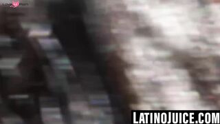 Latino hunk earns cash taking bare dick deep