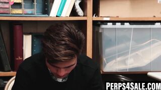 "Young Pervert Gets A Raw Deal - Big Dick Cop Fucks Teen In Uniform"