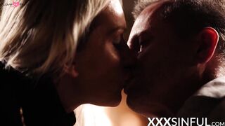 Amber Jayne and Kitty Li indulge in threesome fun with George Uhl