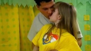 Beguiling blonde lady Judith B gets mouth abused