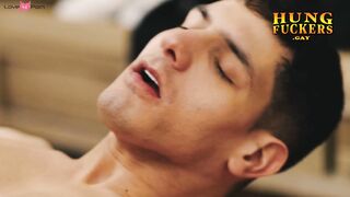 Guillaume cum filled tops Bastian Karim