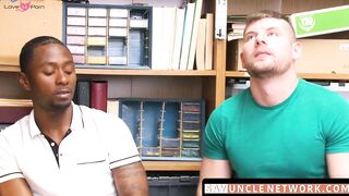SayUncleNetwork.com - Two perps engage in raw fuck session to satisfy guard's desires