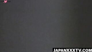 Japanese beauty's secret filming captures her pussy rubbing