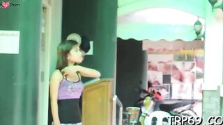 Appealing exotic brunette darling Cindy does porn