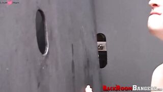 "Glory Hole Anal Gangbang - Older Guy Fucks Young Twinks' Asses"