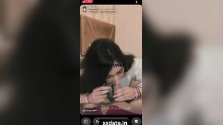 Cute insta girl showing her boobs in insta story viral xxx