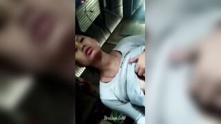 Cute nepali girl boobs pressing and hairy pussy fingerings by lover mms