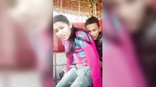 Dehati gf bf making love and fucking sucking xxx video_1