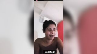 Young Desi Indian GF Face Filled by Lover sperm xxx Porn