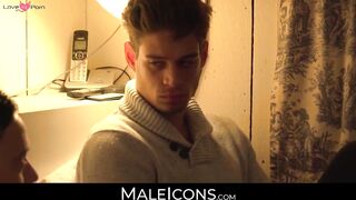 MaleIcons.com - Muscle stud Tobias's intense anal play with gorgeous Michael Delray's