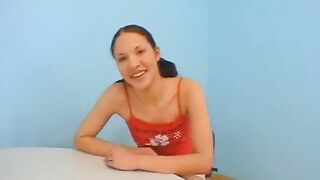 Cunning teen russian cutie Charlene gets juicy vagina fucked