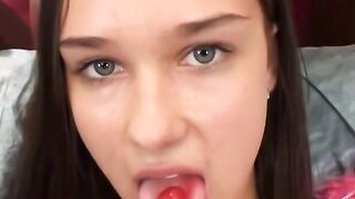 Tight chinese sexy Victoria Loves Her Thigh Gap and Gets Off