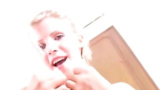 Sweet Junes Pubic Hair Pampering and Full Body Oil Grind by Old Masseuse with feminism Problems