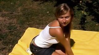 Old milf Petra Pleases Her Country Roots inside the City